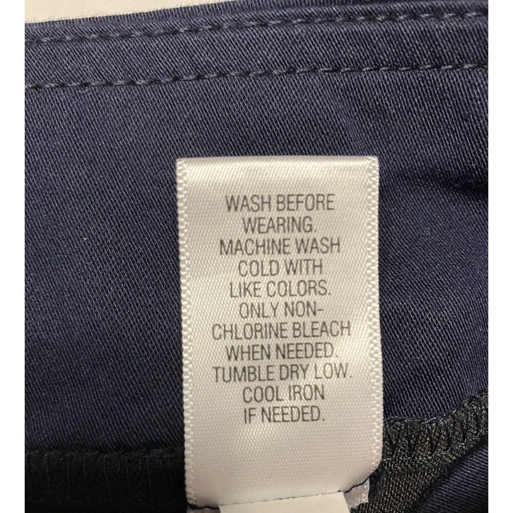 Croft & Barrow Effortless Stretch Pant Dark Blue Mid Rise  Size 12 NWOT - Picture 5 of 8